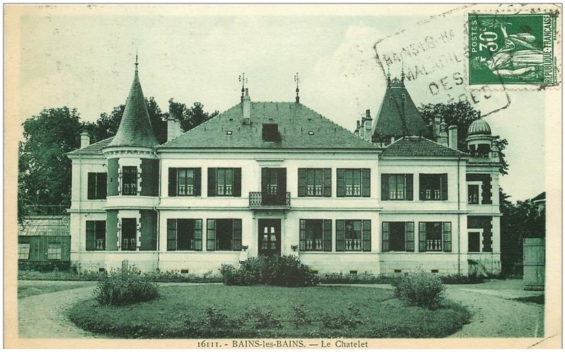 Bains Les Bains Le Chatelet 1937 Bains Les Bains Le Chatelet 1937