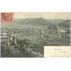 carte postale ancienne 88 BRUYERES EN VOSGES. Vue de la Ville 1905