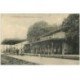 carte postale ancienne 88 CHARMES SUR MOSELLE. La Gare avec Chef de Gare 1918