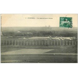 carte postale ancienne 88 CHARMES SUR MOSELLE. Les Usines 1909