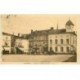 carte postale ancienne 88 CHARMES SUR MOSELLE. Place Hôtel de Ville 1936 Horlogerie et Café