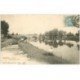 88 CHARMES SUR MOSELLE. Canal du Moulin au Pont des Chèvres. Carte de Luxe légèrement granulée. Edition Batillot