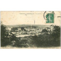 carte postale ancienne 88 CHATEL SUR MOSELLE. La Ville 1909