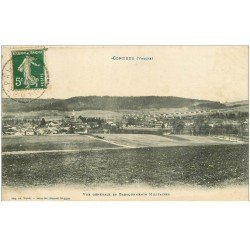 carte postale ancienne 88 CORCIEUX. Vue sur Baraquements Militaires 1908