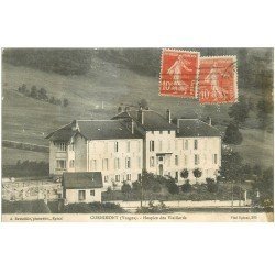 carte postale ancienne 88 CORNIMONT. Hospice des Vieillards. Timbrée en 1910 mais verso vierge