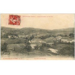 carte postale ancienne 88 DENIPAIRE. Un Coin du Village. Timbrée 1908 mais verso vierge