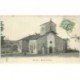 carte postale ancienne 88 DOMREMY. L'Eglise paroissiale 1907 animation