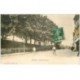 carte postale ancienne 88 EPINAL. Avenue de la Gare vers 1900. Timbrée mais verso vierge