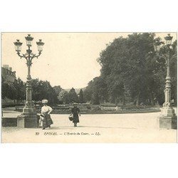 carte postale ancienne 88 EPINAL. Entrée du Cours 1914