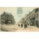 02 HIRSON. Rue de Vervins 1903. Marbrerie Gobeaux. Magasin de Peinture et Chaussures. Edition Leclabart