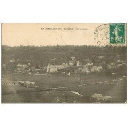 carte postale ancienne 14 LA CHAPELLE-YVON. Vue générale 1915