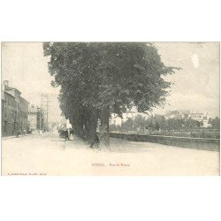 carte postale ancienne 88 EPINAL. Rue de Nancy vers 1900