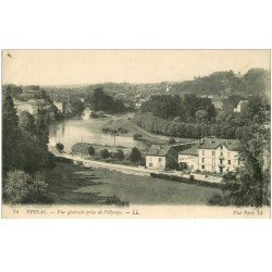 carte postale ancienne 88 EPINAL. Vue prise de l'Olympe 1917 et Entrepôt de bières Vezelise