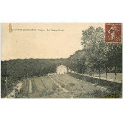 carte postale ancienne 88 FONTENOY LE CHATEAU. Les Champs Maupin vers 1935