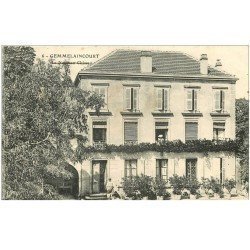 carte postale ancienne 88 GEMMELAINCOURT. Le Nouveau Château avec Jardinier