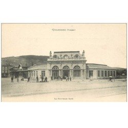 carte postale ancienne 88 GERARDMER. La Gare