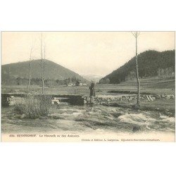 carte postale ancienne 88 GERARDMER. Le Honneck vu des Aulnaies animation