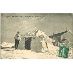 carte postale ancienne 88 HOHNECK. Spitze au Sommet 1912