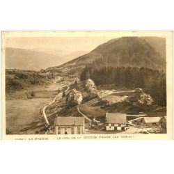 carte postale ancienne 88 LA BRESSE. Col de la Grosse Pierre 1951