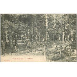 carte postale ancienne 88 LA CHIPOTE. Tombes Françaises 1916