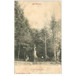 carte postale ancienne 88 LA CROIX DE MALFOSSE. Avec animation