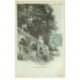 carte postale ancienne 88 LA FEUILLEE DOROTHEE. 1906 le Val d'Ajol Terrasses et cage à lapins