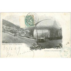 carte postale ancienne 88 LA FEUILLEE DOROTHEE. Le Val d'Ajol 1903 Vallée Vèches et Bas Hérival un Chalet