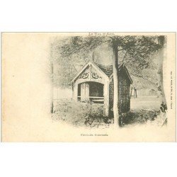 carte postale ancienne 88 LA FEUILLEE DOROTHEE. Vers 1900 le Val d'Ajol la Cabane au Jardin