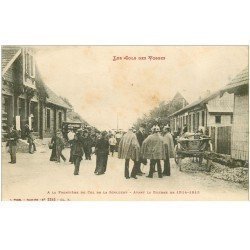 carte postale ancienne 88 LA SCHLUCHT. Douaniers à la Frontière avant Guerre 1914-18