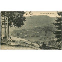 carte postale ancienne 88 LE BALLON D'ALSACE. Vallon de la Goutte des Forges 1911 animation