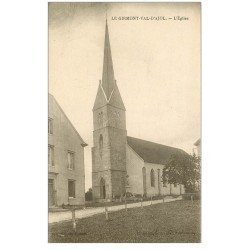 carte postale ancienne 88 LE GIRMONT VAL D'AJOL. L'Eglise