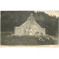 carte postale ancienne 88 LE THILLOT. Monument Héros de la Grande Guerre