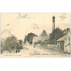 carte postale ancienne 02 LA FERE. Charmes. L'Usine 1904