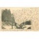 carte postale ancienne 88 LES VOSGES. Au Col Oderen 1902 Douaniers au Poteau Frontière