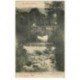 carte postale ancienne 88 LES VOSGES. Au Rudlin la Cascade de la Meurthe près Hôtel 1918