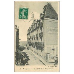 carte postale ancienne 14 LANGRUNE-SUR-MER. Hôtel Cauvin