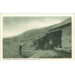 carte postale ancienne 88 MELKEREI STEINWASEN BEIM ROTENBACHKOPF