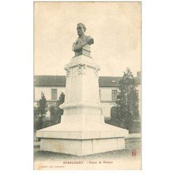 carte postale ancienne 88 MIRECOURT. Statue de Pasteur 1905