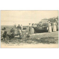 carte postale ancienne 14 LANGRUNE-SUR-MER. La Cale