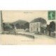 carte postale ancienne 88 MOUSSEY. Place et la Mairie et Poste 1908