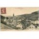 carte postale ancienne 88 MOYENMOUTIER. Eglise et Gare. Timbrée mais verso vierge