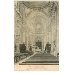 carte postale ancienne 88 MOYENMOUTIER. Le Choeur de l'Eglise