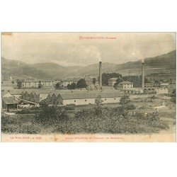 carte postale ancienne 88 MOYENMOUTIER. Usine Filature et Tissage du Rabodeau