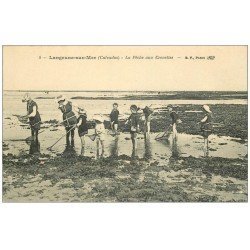 14 LANGRUNE-SUR-MER. La Pêche aux Crevettes et Crustacés