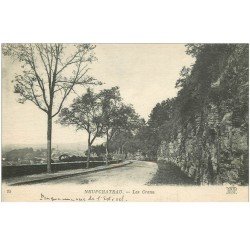 carte postale ancienne 88 NEUFCHATEAU. Les Crans 1918