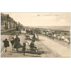 carte postale ancienne 14 LANGRUNE-SUR-MER. La Plage