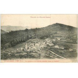 carte postale ancienne 88 PIERRE PERCEE. Le Village Vallée de Celles