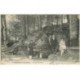 carte postale ancienne 88 PLOMBIERES LES BAINS. Fontaine Stanislas 1907 superbe animation