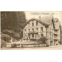 carte postale ancienne 88 PLOMBIERES LES BAINS. Le Chalet Rose à Gérome 1935