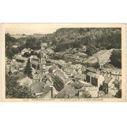carte postale ancienne 88 PLOMBIERES LES BAINS. Vue de la Chapelle Saint Joseph 1938